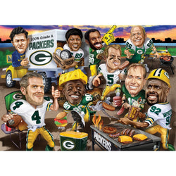 Green Bay Packers - All Time Greats 500 Piece Jigsaw Puzzle (ONLINE ORDER ONLY)