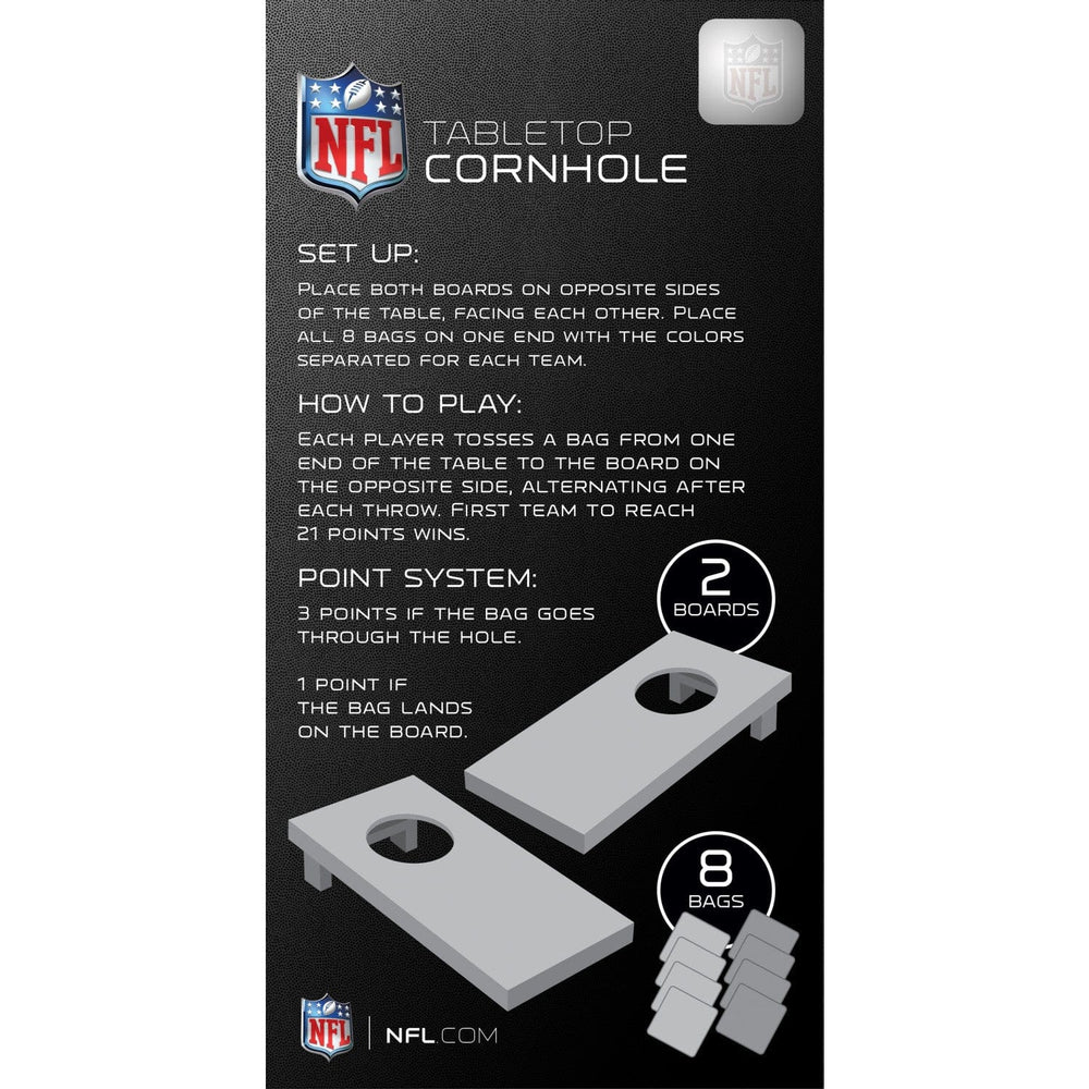 Chicago Bears - NFL Tabletop Cornhole (ONLINE ORDER ONLY)