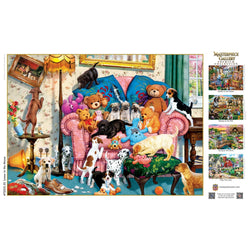 Masterpiece Gallery - Loose in the House 1000 Piece Jigsaw Puzzle (ONLINE ORDER ONLY)