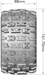 Louise RC ST-Pioneer Sport 1/8 3.8 Stadium Truck MFT Belted Tires 17mm Hex Hub 0" & 1/2" Offset LT3325X (ONLINE ORDER ONLY)