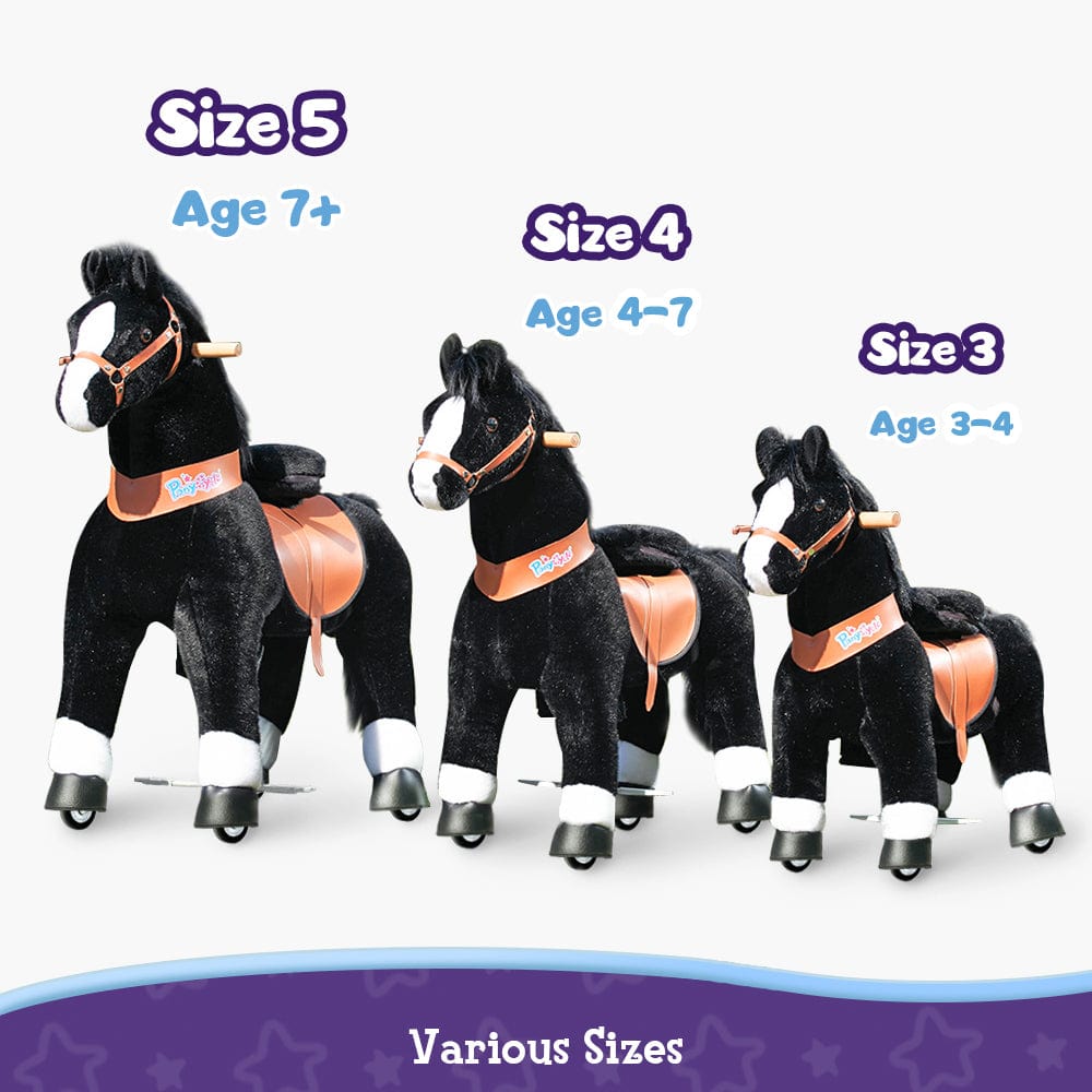 Model U Horse Age 4-7 Black (ONLINE ORDER ONLY)