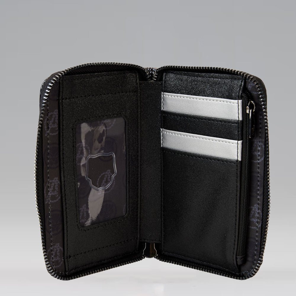 Black Panther (Marvel) Metallic Cosplay Zip-Around Wallet by Loungefly (Online Order Only)
