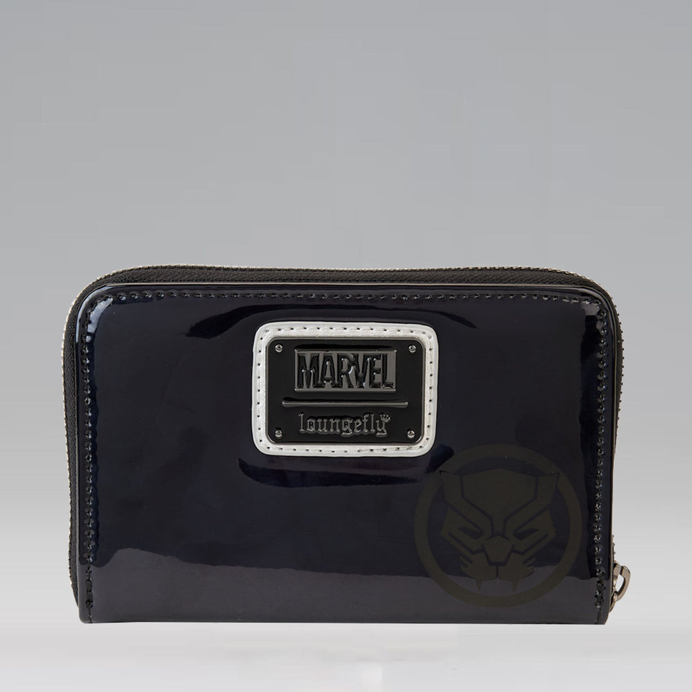 Black Panther (Marvel) Metallic Cosplay Zip-Around Wallet by Loungefly (Online Order Only)