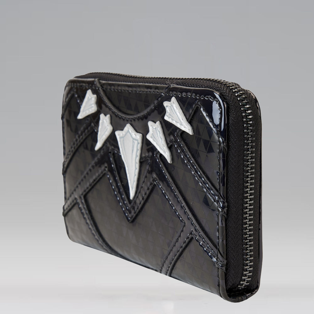 Black Panther (Marvel) Metallic Cosplay Zip-Around Wallet by Loungefly (Online Order Only)