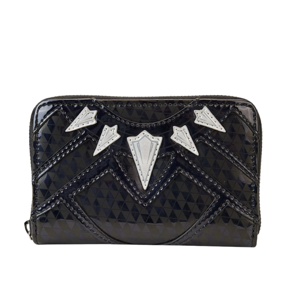 Black Panther (Marvel) Metallic Cosplay Zip-Around Wallet by Loungefly (Online Order Only)