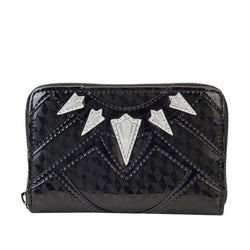 Black Panther (Marvel) Metallic Cosplay Zip-Around Wallet by Loungefly (Online Order Only)