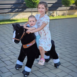 Model U Horse Age 4-7 Black (ONLINE ORDER ONLY)