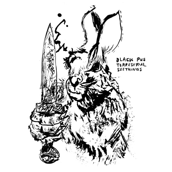 Black Pus - Terrestrial Seethings (Silver Vinyl) [Vinyl] (ONLINE ORDER ONLY)