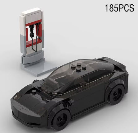 Black Tesla Building set (Online Only)