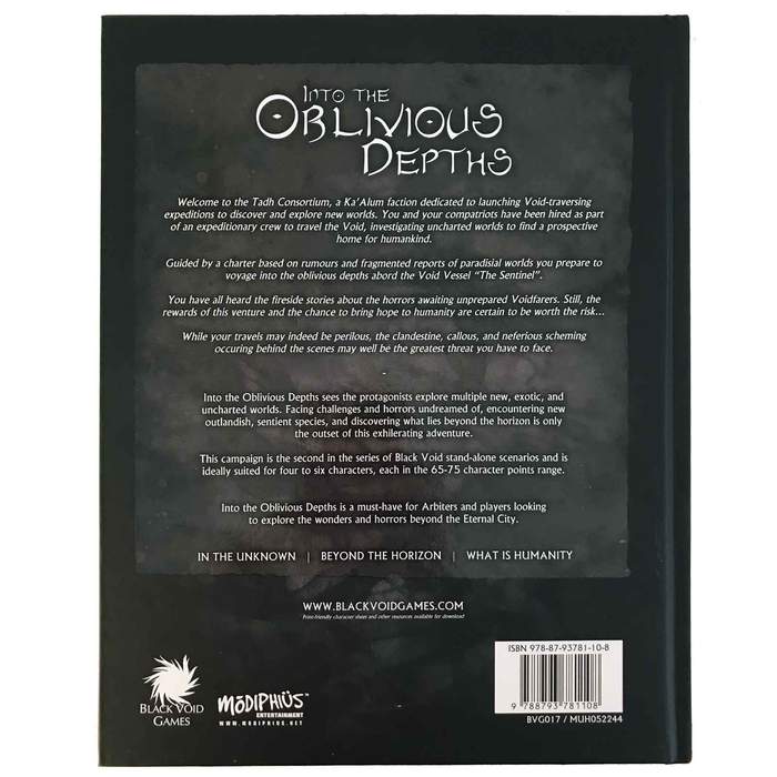 Black Void: Into The Oblivious Depths (ONLINE ORDER ONLY)
