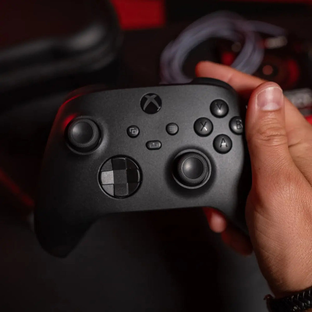 MODDEDZONE BLACK OUT XBOX SERIES X CUSTOM MODDED CONTROLLER