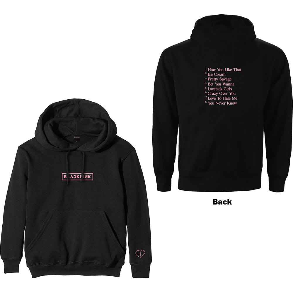 BLACKPINK - The Album Tracklist [Sweatshirt] (ONLINE ORDER ONLY)