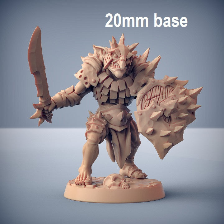 Blackrazor Warrior: Base Sculpt A (Male Hobgoblin) (Online Order Only)