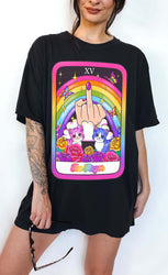 The Finger Tarot Card Tee (ONLINE ORDER ONLY)