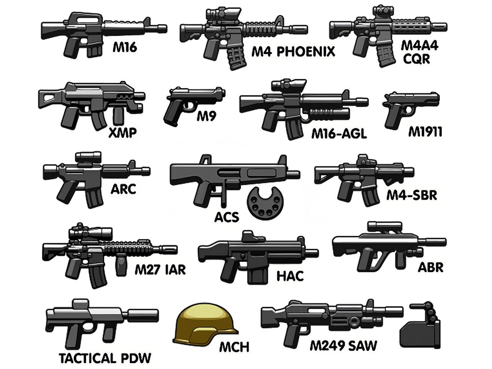 Modern Weapons Pack (ONLINE ORDER ONLY)
