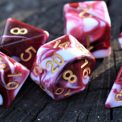 Bloody Waters Acrylic Dice Set (ONLINE ORDER ONLY)