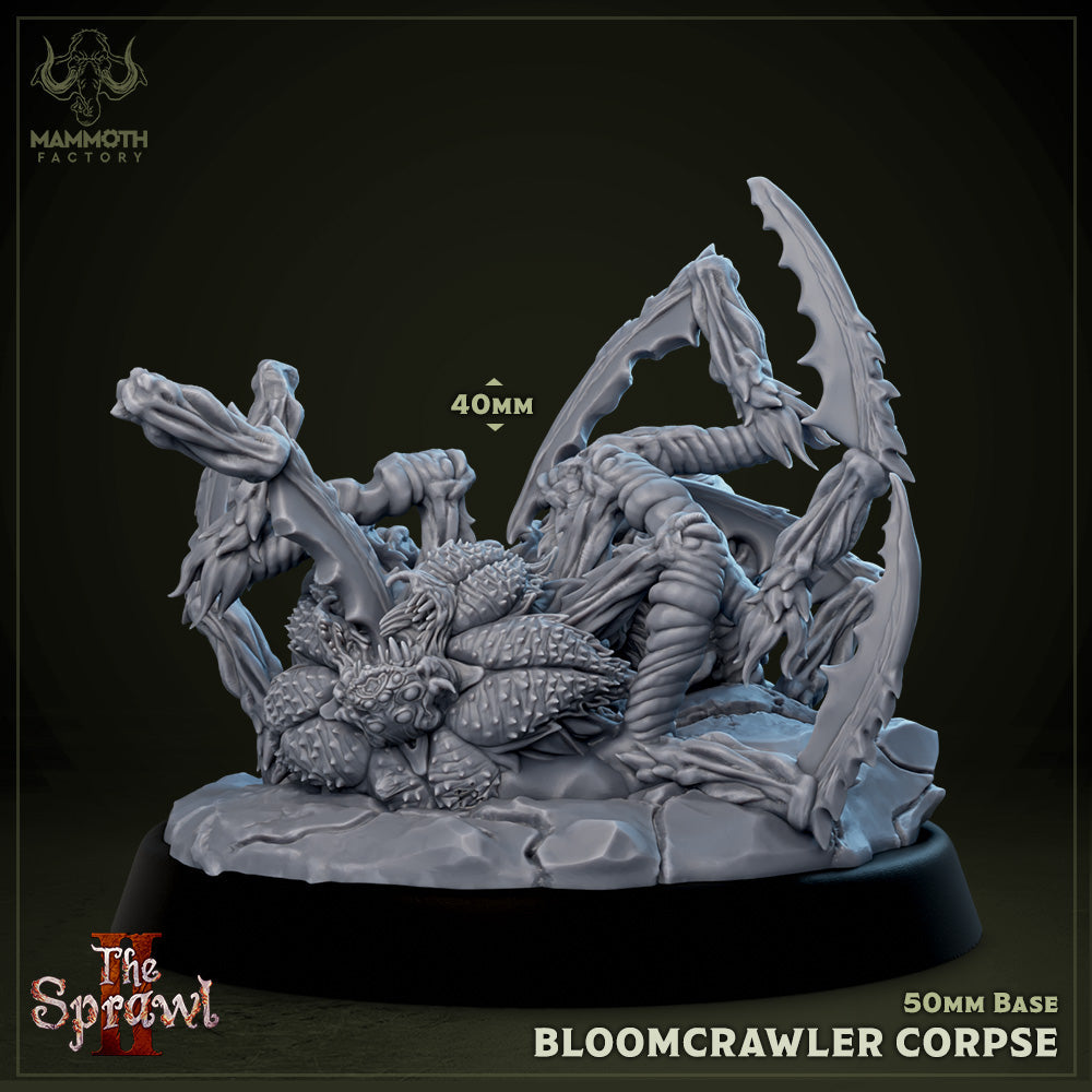 Bloomcrawler Corpse (Dead Giant Flower Spider) (Online Only)