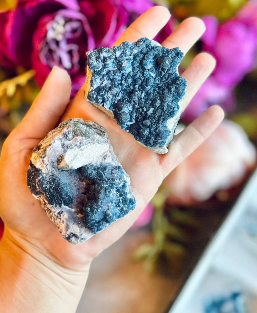 Blueberry Fluorite Specimens from Inner Mongolia, Blue Fluorite (ONLINE ORDER ONLY)