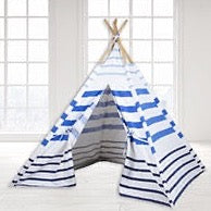 Nautical Stripe Teepee Tent (ONLINE ORDER ONLY)