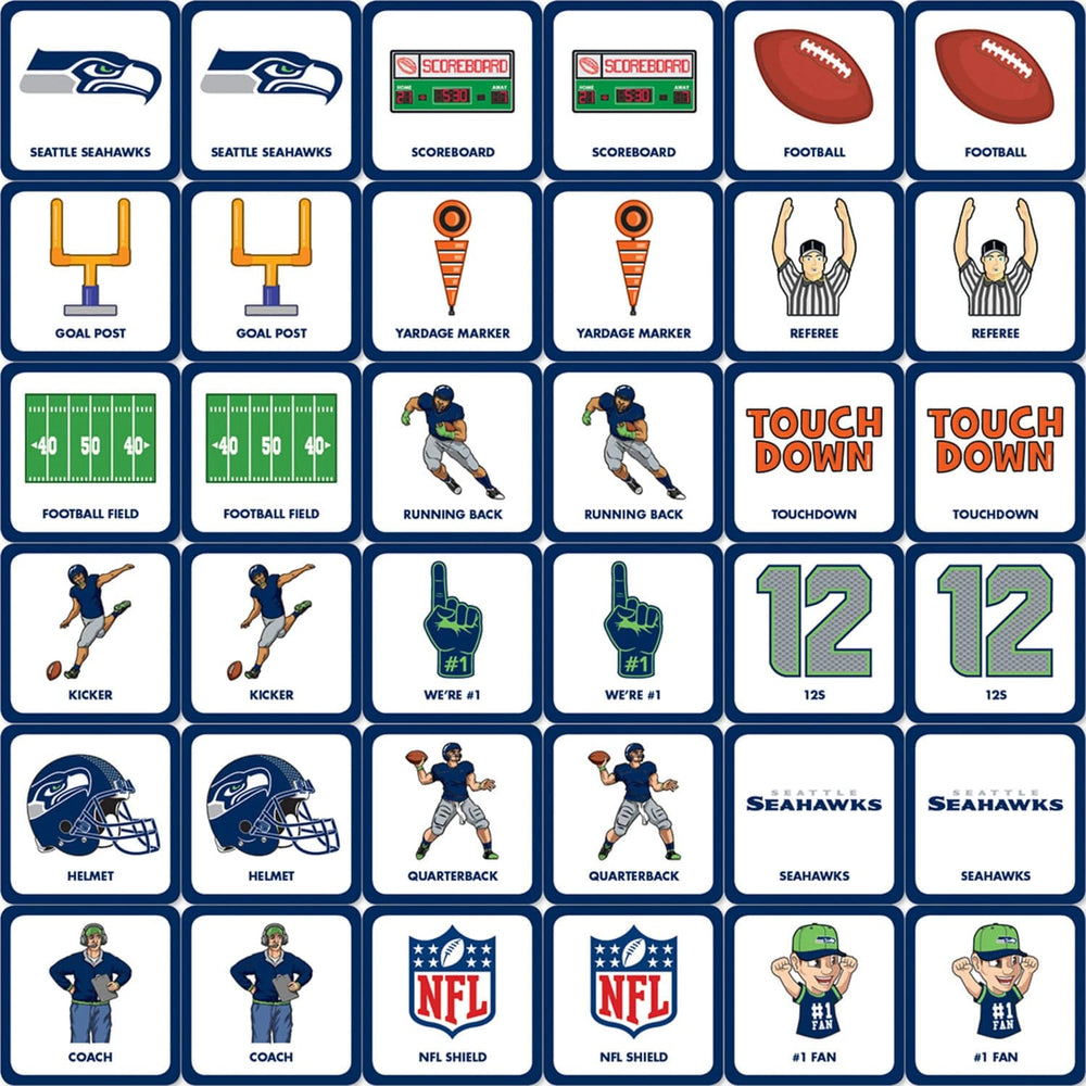 Seattle Seahawks Matching Game (ONLINE ORDER ONLY)