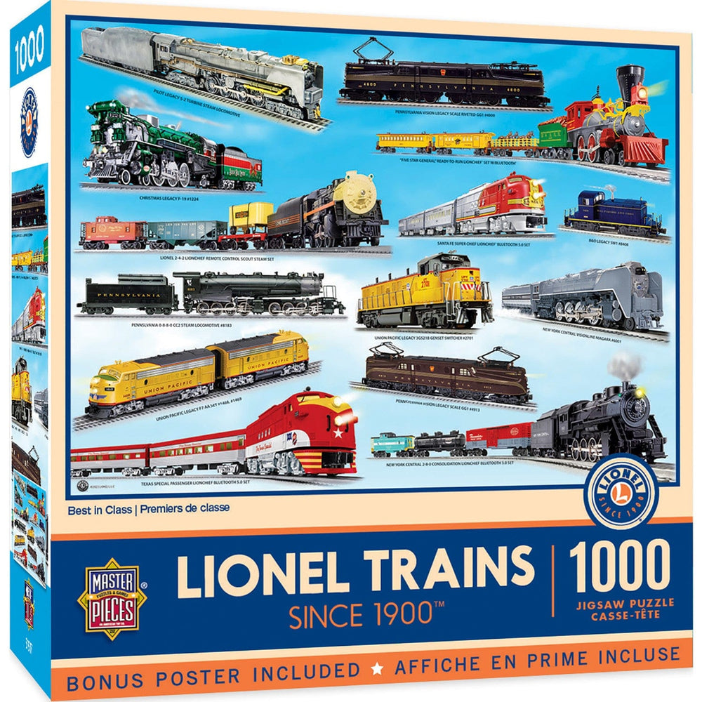 Lionel Trains - Best in Class 1000 Piece Jigsaw Puzzle (ONLINE ORDER ONLY)