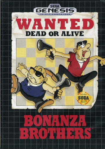 Bonanza Brothers (Sega Genesis) (ONLINE ORDER ONLY)