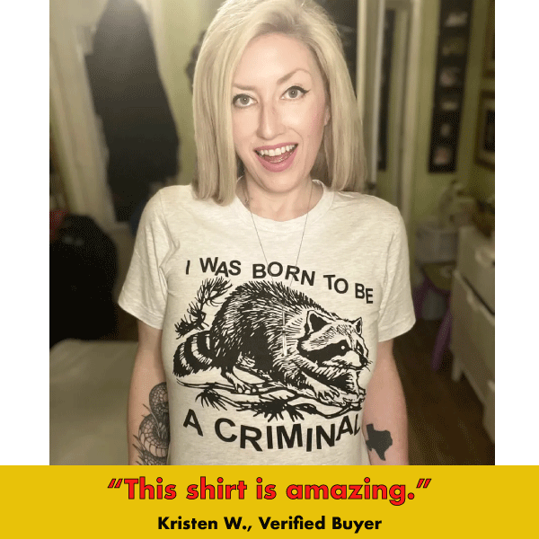 Born Criminal' Shirt (ONLINE ORDER ONLY)
