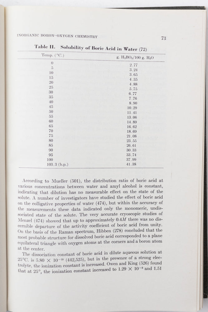 Boron, Metallo-Boron, Compounds and Boranes (ONLINE ORDER ONLY)