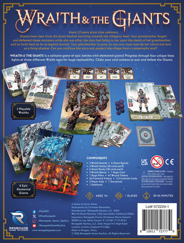 Wraith & The Giants (ONLINE ORDER ONLY)