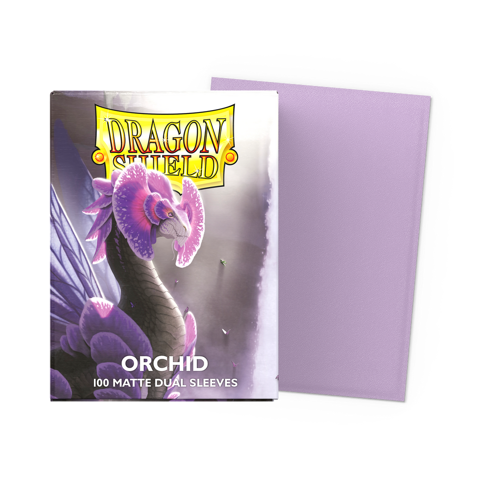 Dragon Shield: Standard 100ct Sleeves - Orchid (Dual Matte) (Online Order Only)