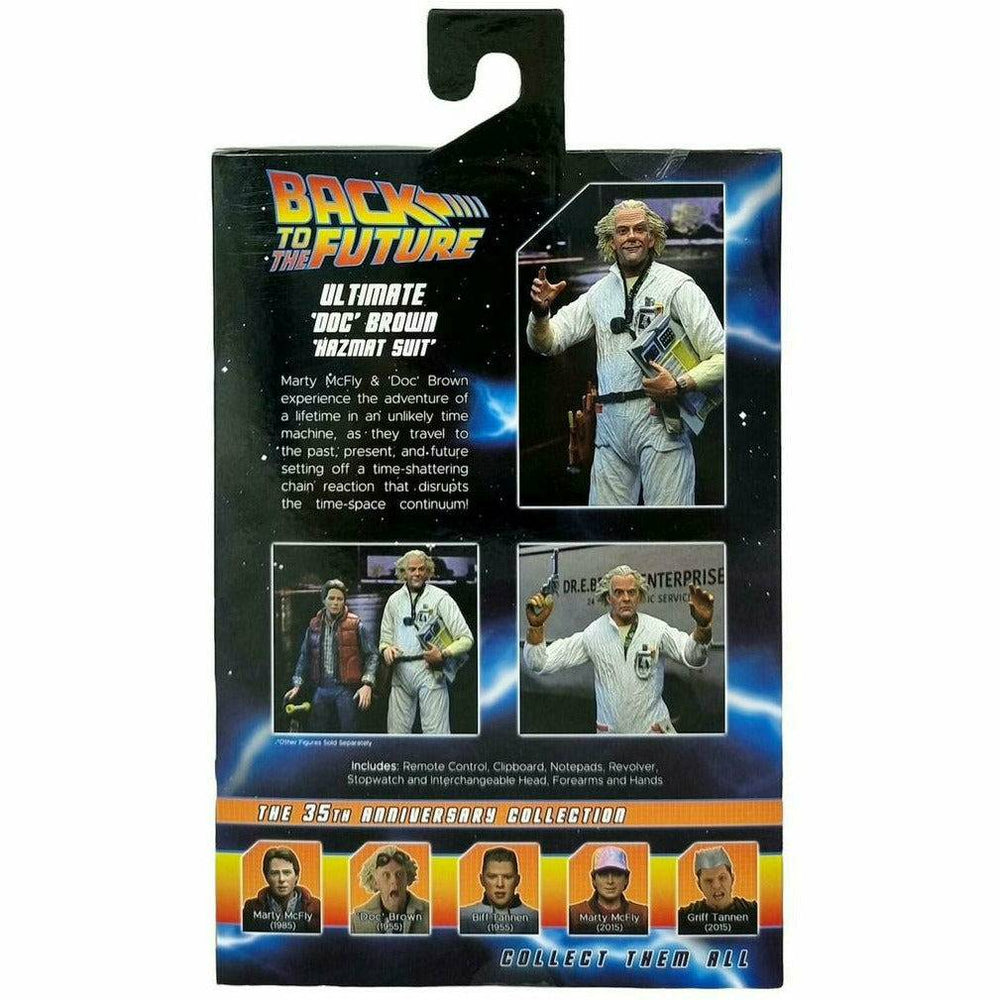 NECA Back to the Future 7" Scale Action Figure - Ultimate Doc Brown (1985 "Hazmat Suit") (ONLINE ORDER ONLY)