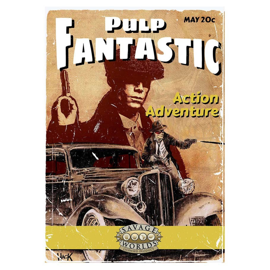 Savage Worlds RPG: Pulp Fantastic (ONLINE ORDER ONLY)