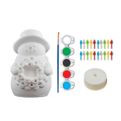 Light-Up Snowman - 6" Plaster Paint Kit (ONLINE ORDER ONLY)