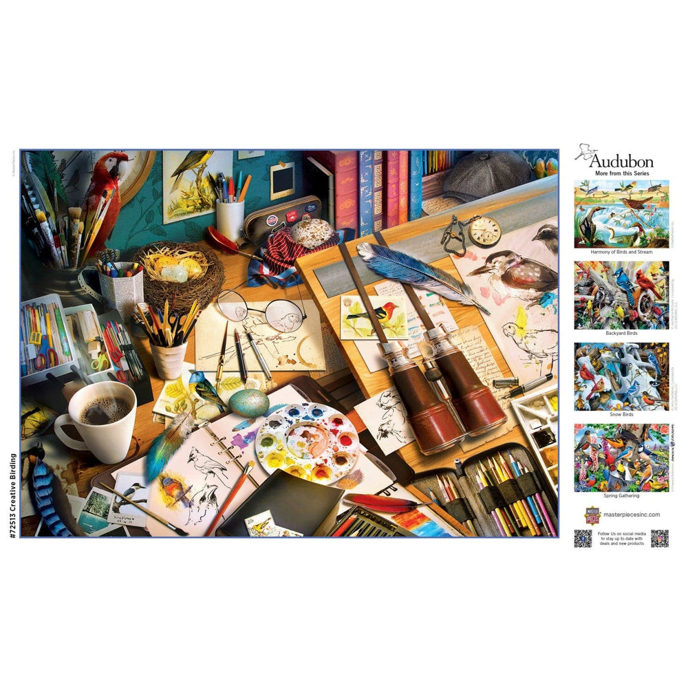 Audubon - Creative Birding 1000 Piece Jigsaw Puzzle (ONLINE ORDER ONLY)
