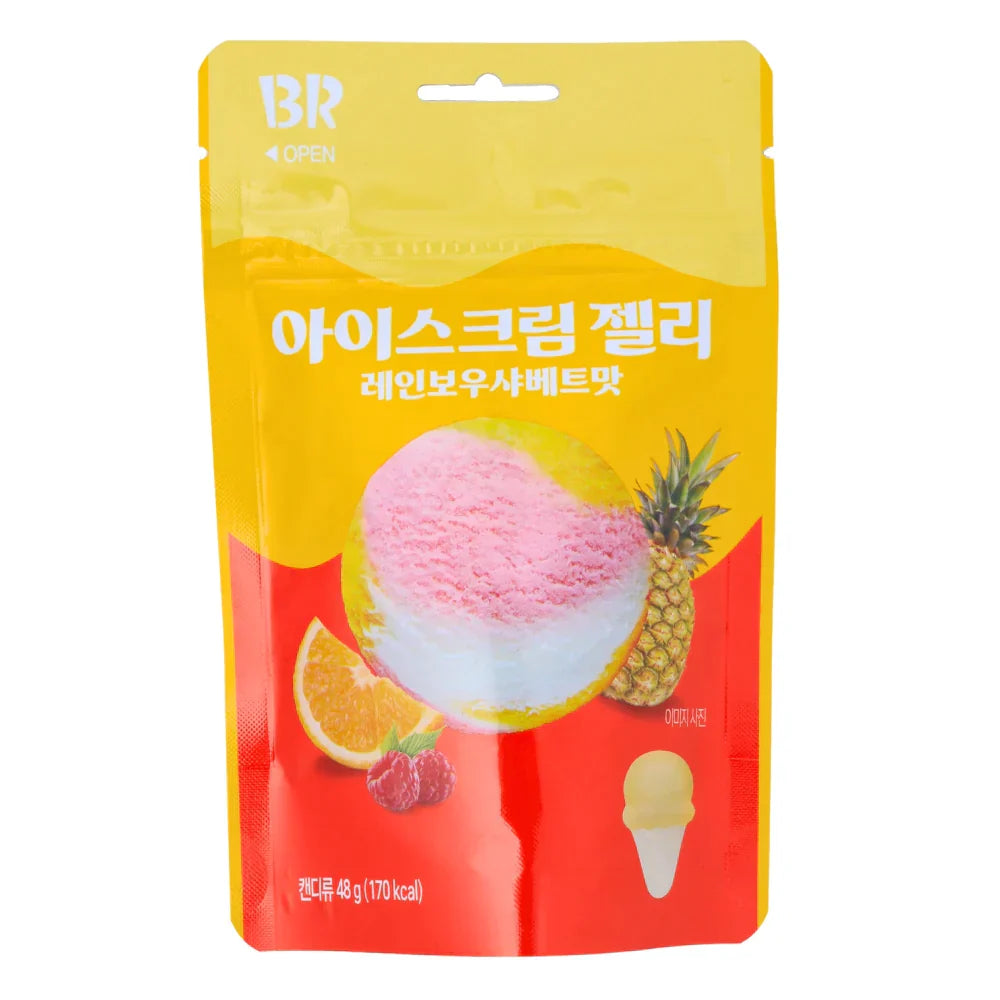 Baskin Robbins Rainbow Sherbert Jelly Gummies (80g) (ONLINE ORDER ONLY)