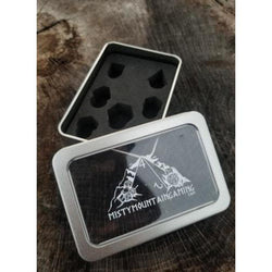 Brushed Silver Sharp-Edged Metal Dic (ONLINE ORDER ONLY)