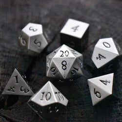 Brushed Silver Sharp-Edged Metal Dic (ONLINE ORDER ONLY)
