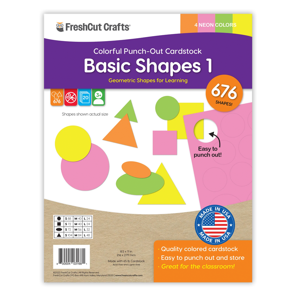 Basic Shapes 1 (ONLINE ORDER ONLY)