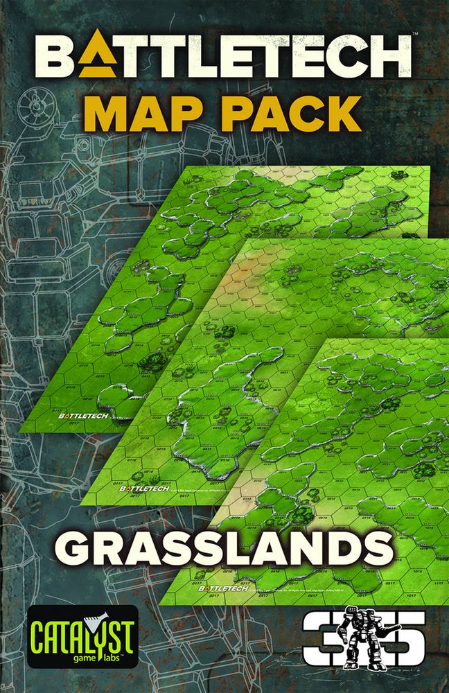 Battletech Map Pack: Grasslands (ONLINE ORDER ONLY)