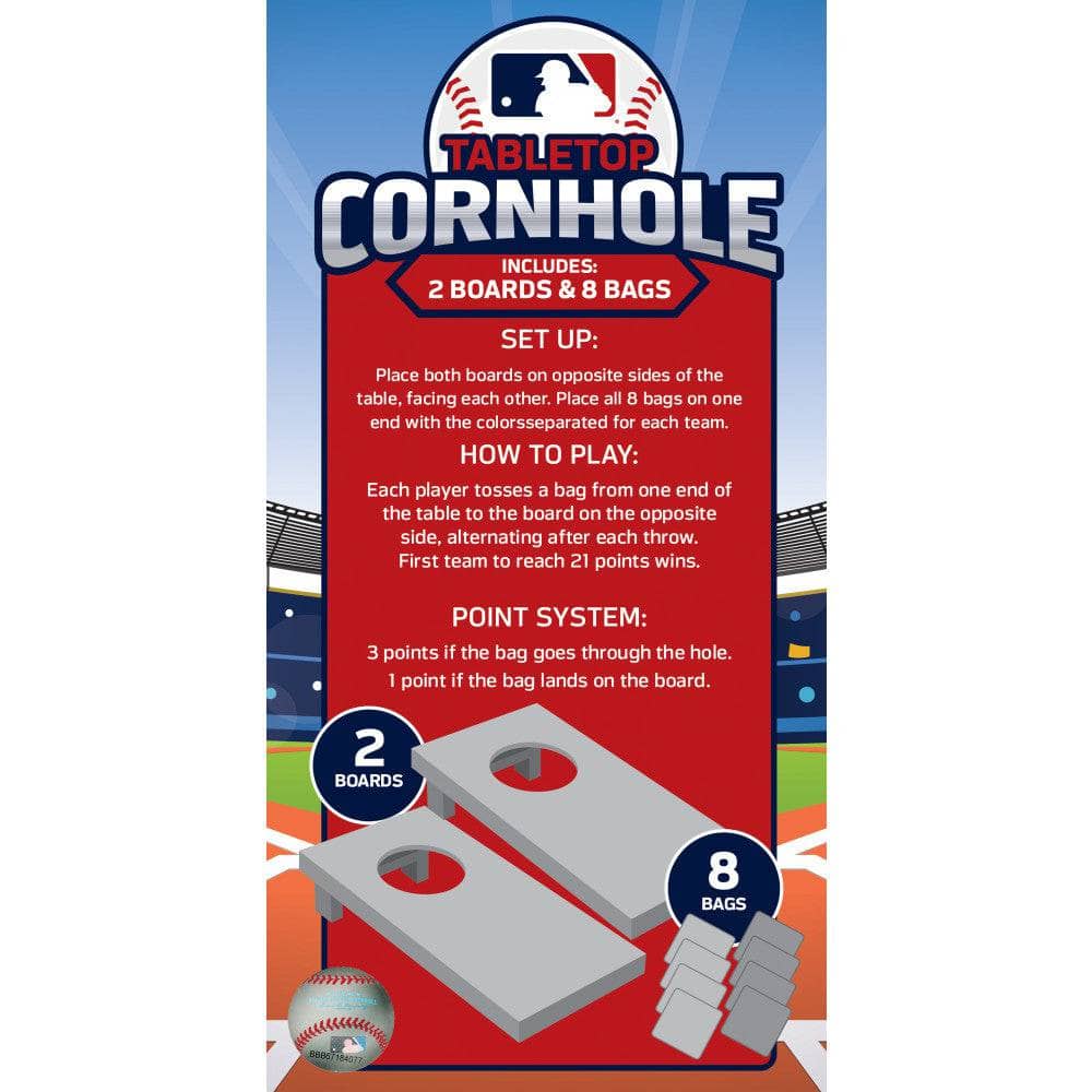 Boston Red Sox - MLB Tabletop Cornhole (ONLINE ORDER ONLY)