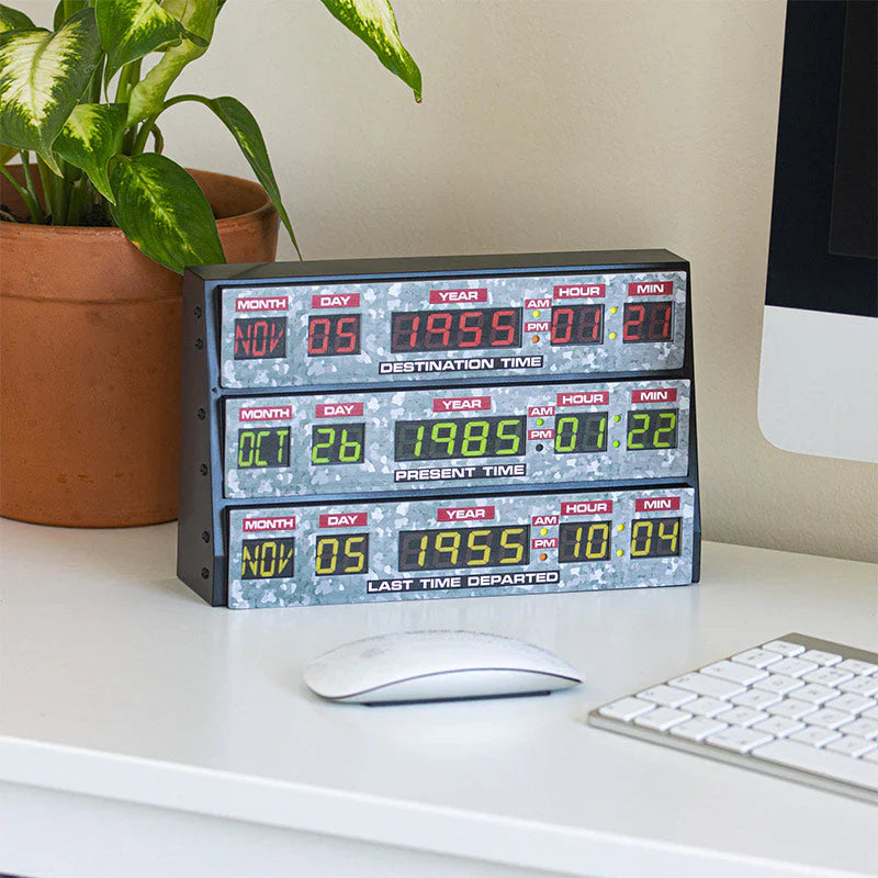 Back to the Future DeLorean Time Circuits 3D Desk Lamp / Wall Light (ONLINE ORDER ONLY)