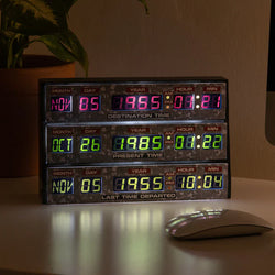 Back to the Future DeLorean Time Circuits 3D Desk Lamp / Wall Light (ONLINE ORDER ONLY)
