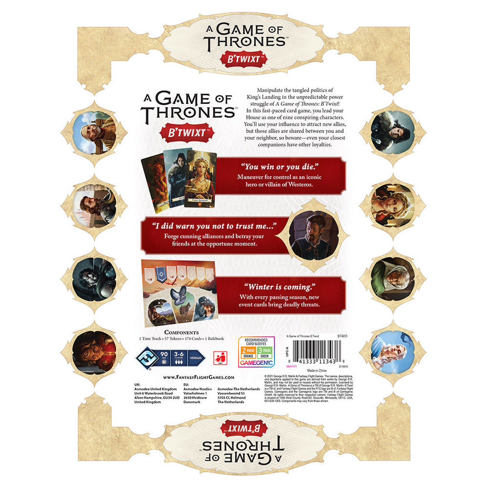 A Game of Thrones: B'Twixt (ONLINE ORDER ONLY)
