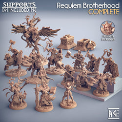 3D Printed Artisan Guild Proudmane Winged Lion The Requien Brotherhood 28mm 32mm (Online Only)