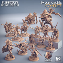 3D Printed Artisan Guild Modulars Sylvan Knights Sylvan Knights 28mm 32mm (Online Only)