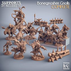 3D Printed Artisan Guild Gnoll Barricade Bonegnasher Gnolls 28mm 32mm (Online Only)