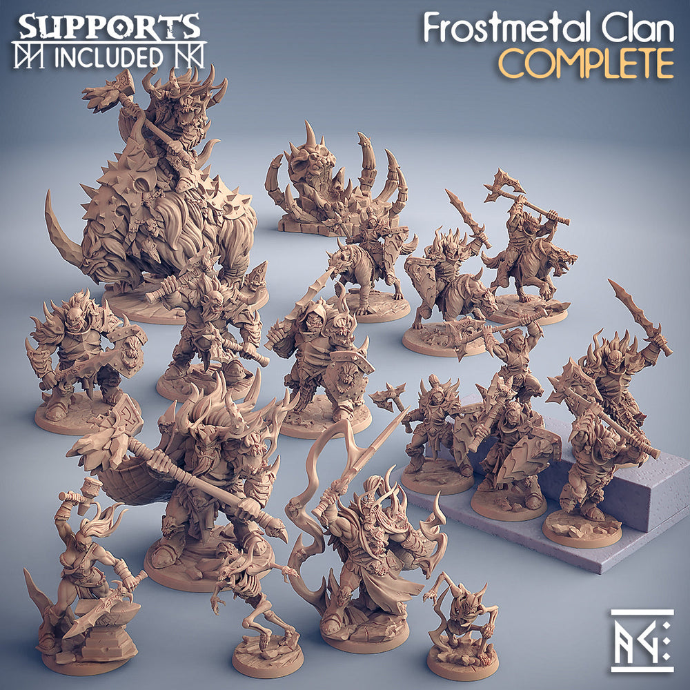 3D Printed Artisan Guild Frostdoom Shrine Frostmetal Clan 28mm 32mm (Online Only)