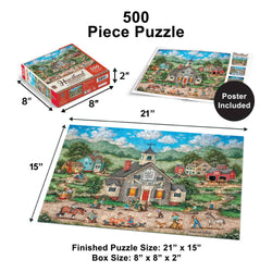 Heartland - Pet Day at School 500 Piece Jigsaw Puzzle
