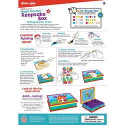 Magic Garden Keepsake Box Wood Craft & Paint Kit (ONLINE ORDER ONLY)