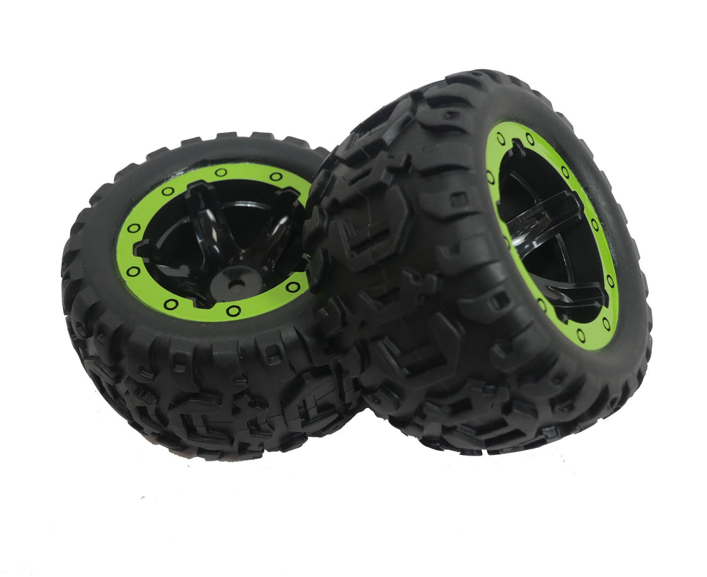 BlackZon Wheels and Tires Mounted (1 pair) Slyder (ONLINE ORDER ONLY)
